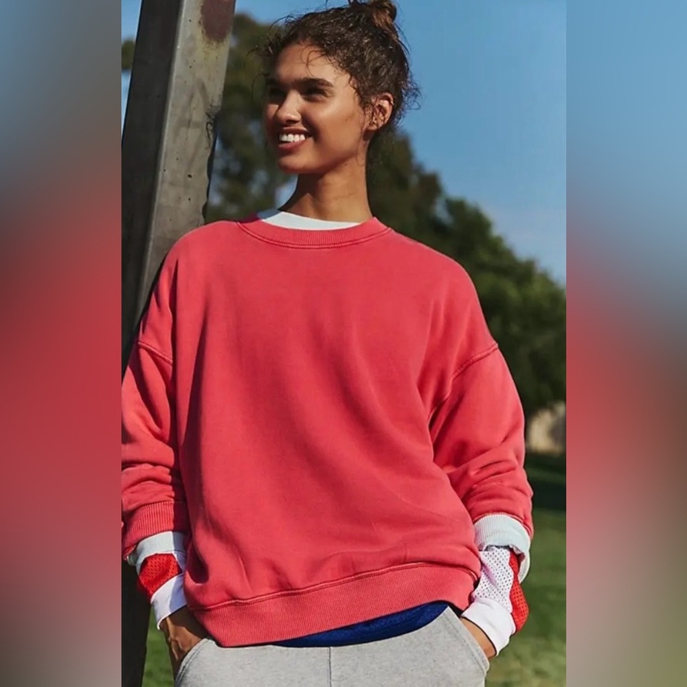 NWT Free People Movement All Star Pullover and Sweatpant Set in Winterberry - Picture 6 of 15